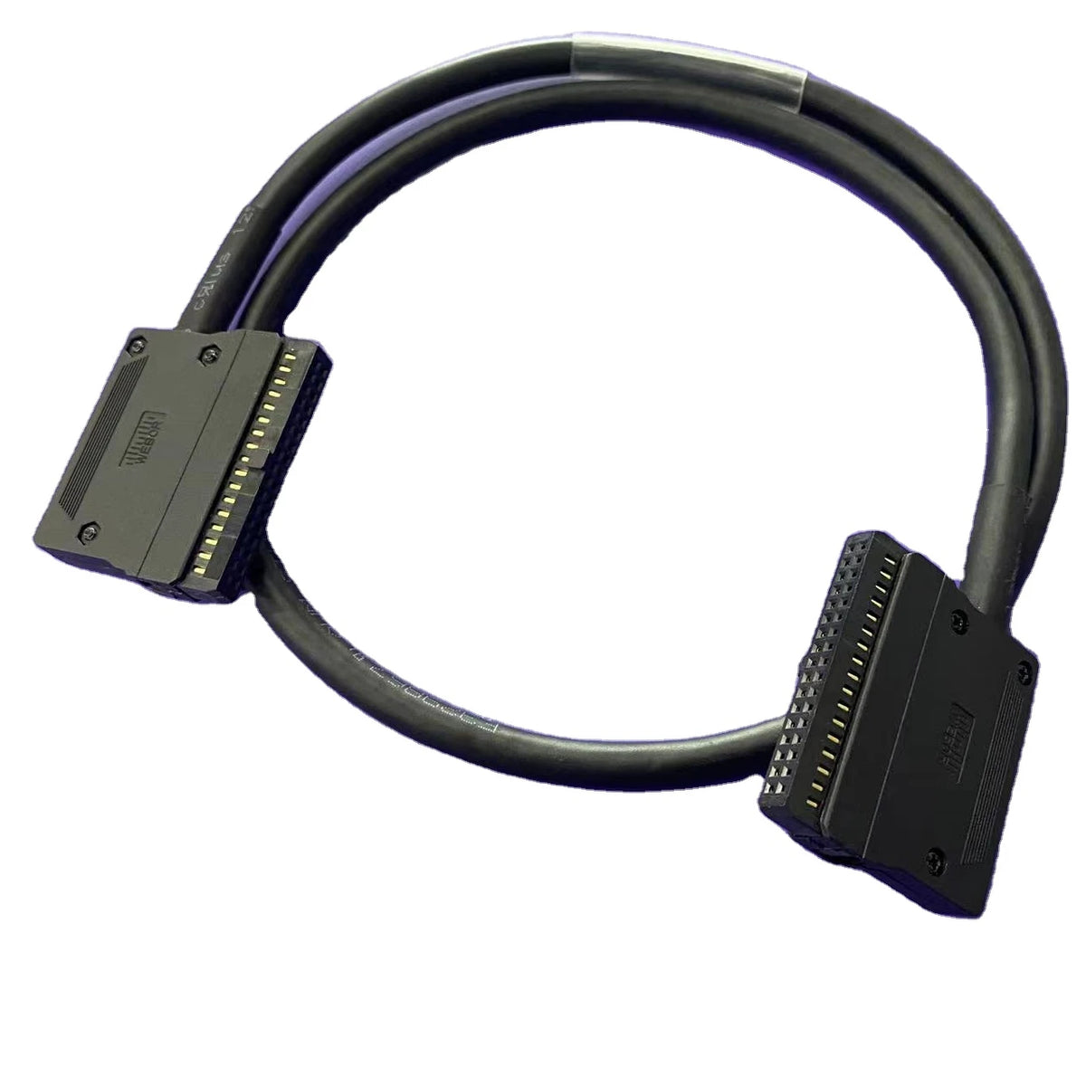QX210-4S-1000 40P Mil Connector PLC IO Cable Copper Flexible Insulated Wires Solid Conductor Type Industrial Automation