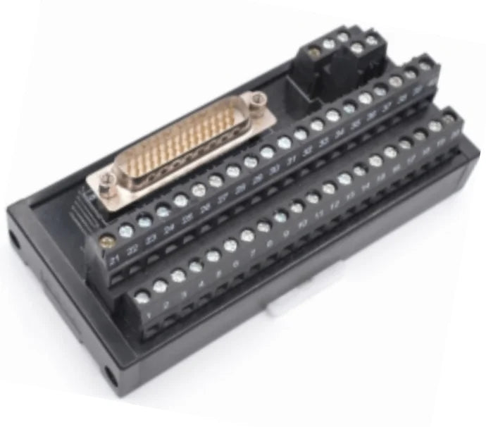 QMT049C Terminal Block Module Suitable for D-SUB Connector PLC Connect 37 PIN Male PLC Terminal Station