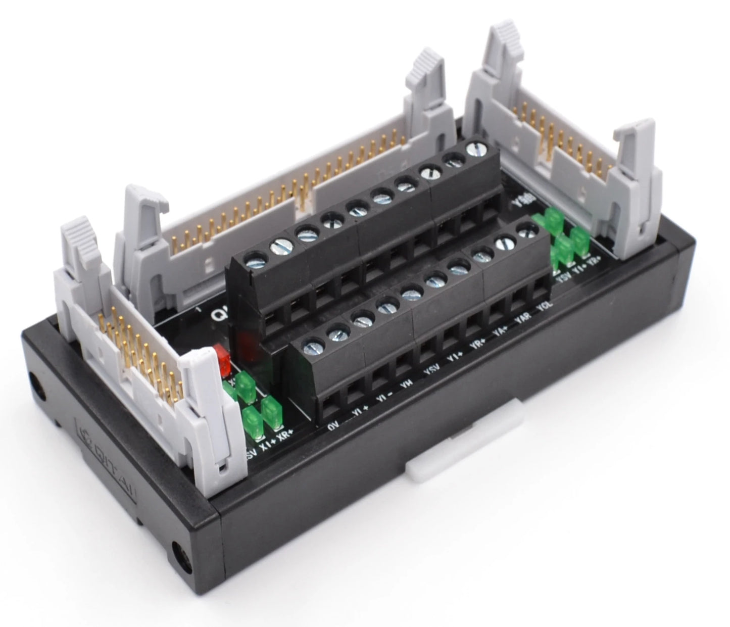 QMT068 Terminal Block 2 Axis Servo/stepper Control Block Quick Connection Between Positioning Module and Servo Drive