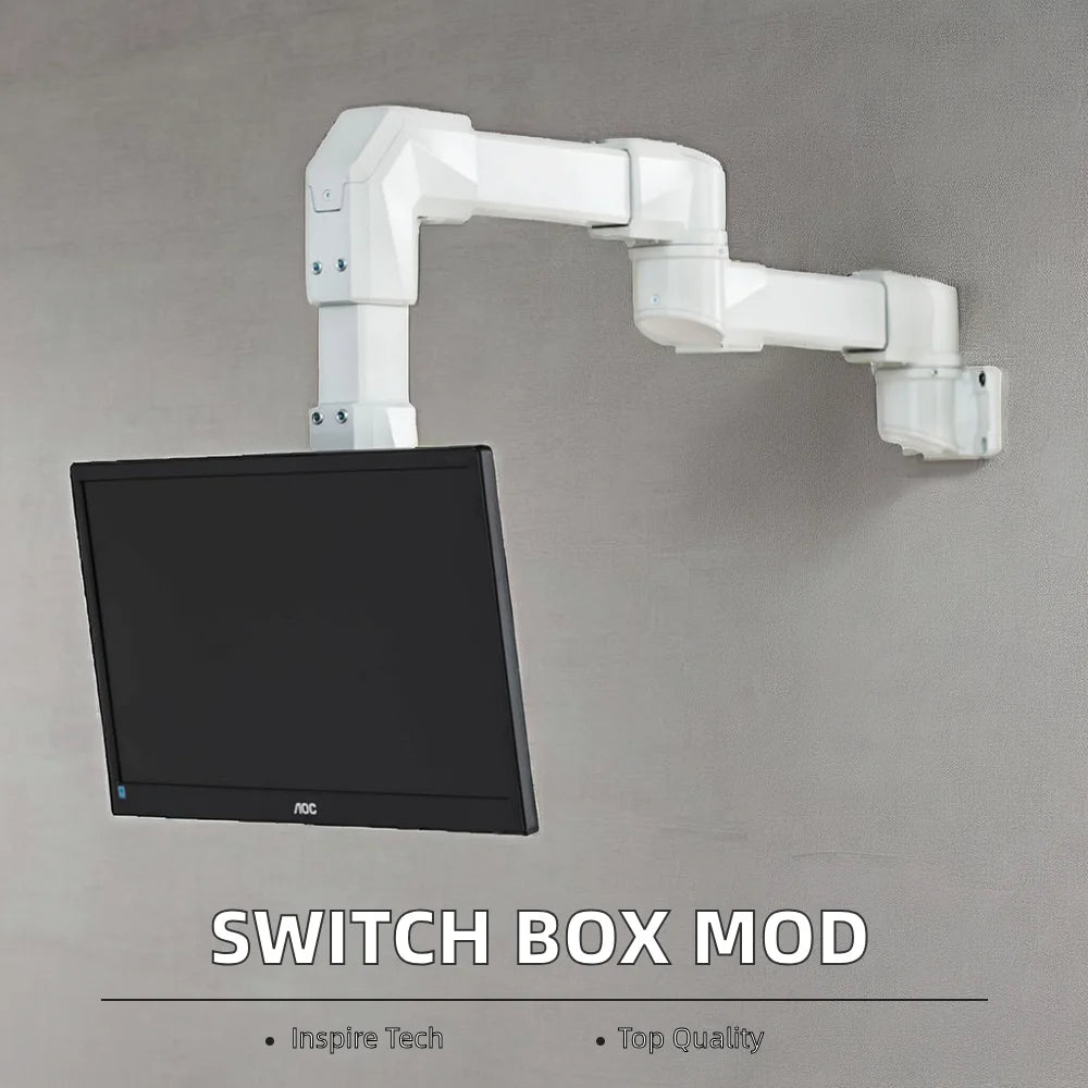45 Series Aluminium Industrial Control System Adjustable Rotating Display Equipment Bracket Cantilever