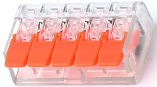 QPCT Wire Quick Single Combination Splicing Connectors Push Press Easy Install Industrial Terminal Blocks