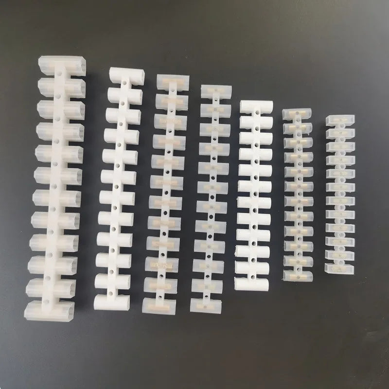PA Feed Through Terminal Block Wire Quick Auto Wiring Lever Electrical Fire-resistant Connectors Screw Terminal Blocks