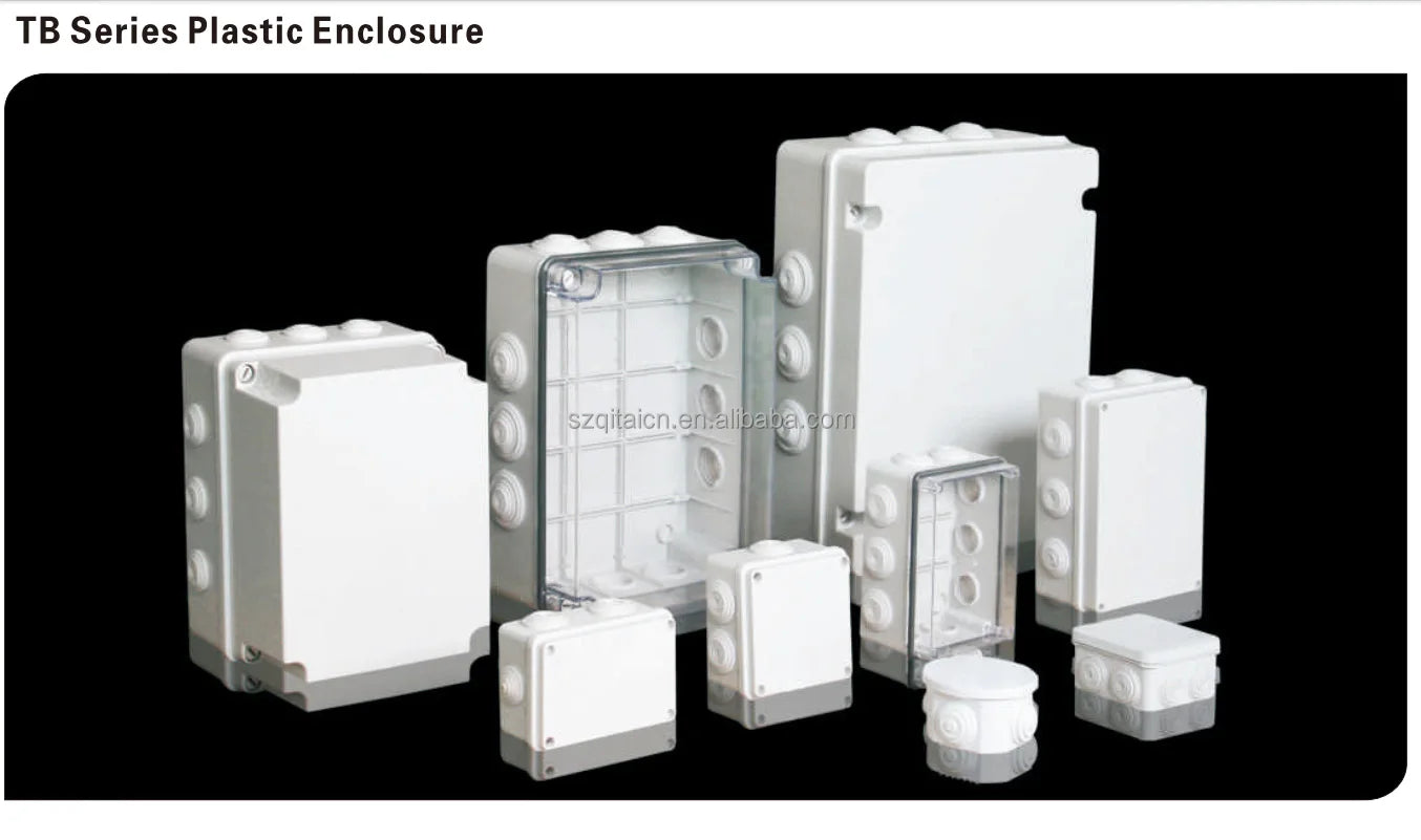 Electronic Waterproof IP66 Sealed PC ABS Plastic Enclosure Case Junction Box