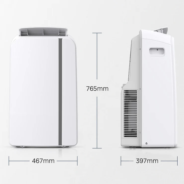 Compact Portable Aircon air Cooler Unit Adjustable Cooling Modes Low Noise Operation Energy Efficient Design for Home Office