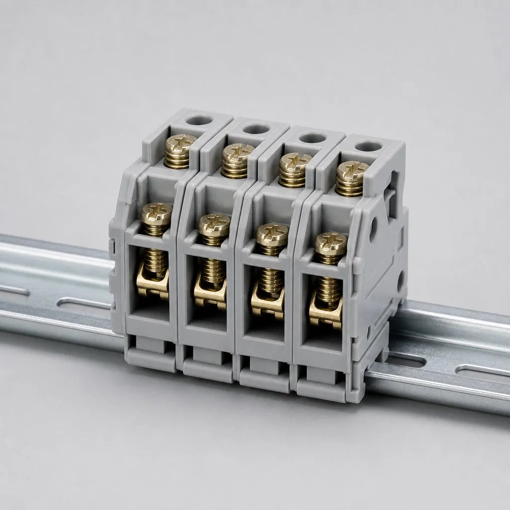 Screw Din Rail Terminal Blocks Collection Cover - QITAI