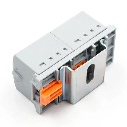 QPTFX 6/6*2.5H 3-Pole 24A Spring Connection Plug-In Block PCB Distribution Made Brass Plastic PC Material for Automotive