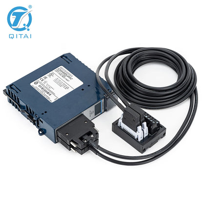 QMT022-2 20-Pin MIL Connector PLC Terminal Station Screw Connection DC24V 1A DIN Rail for Automotive Control Interface