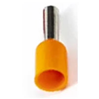E Series 2.5mm² Insulated Cord End Tube Cable Bootlace Lug  Ferrule Wire Connector Crimp Terminal Brass Automotive Tin Plated