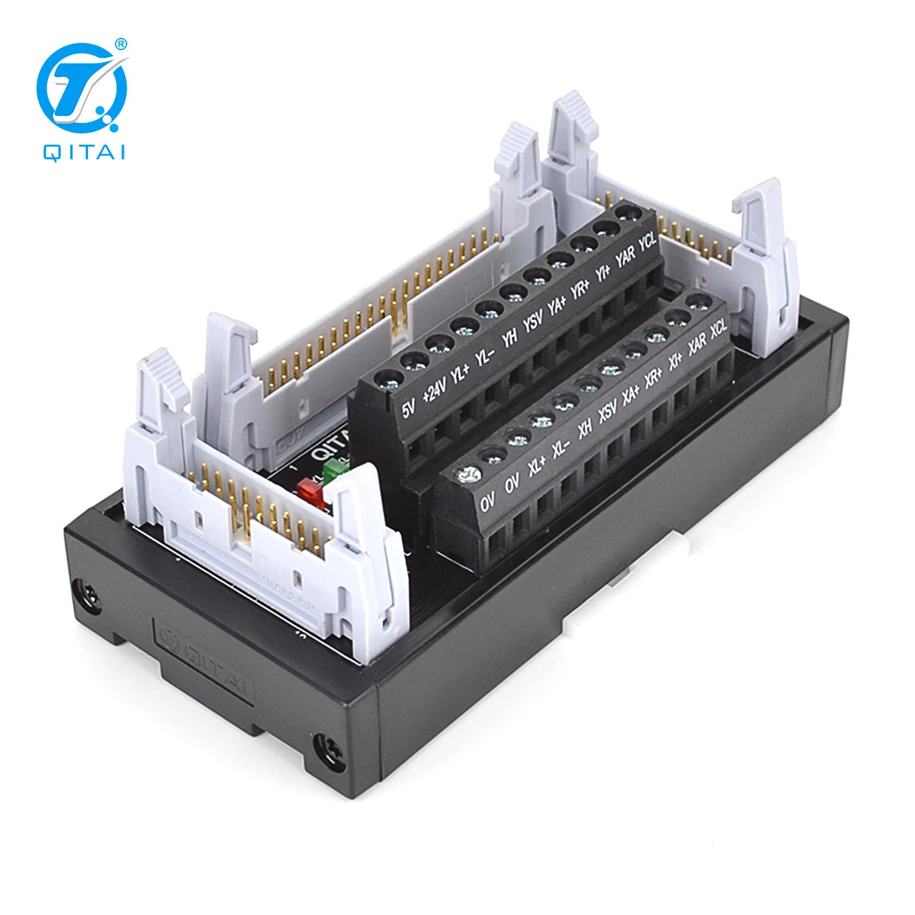 QMT068C Terminal Block 2 Axis Servo/stepper Control Block Quick Connection Between Positioning Module and Servo Drive
