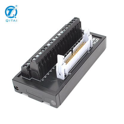 QMT023 34 PIN Input Output European General Use MIL Wire Connector Electric Terminal Block Module PLC Connector