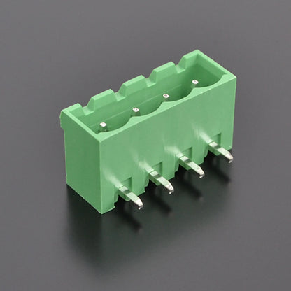 QS-500RC-4P  PCB Terminal Blocks 5.00mm Pitch 4P 300V 15A Green High Strength Screw Connector