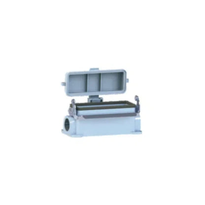 H24B-SG-CV-1L-2M25 Heavy Duty Connector Compact Series Top Entry Aluminum Protective Hoods