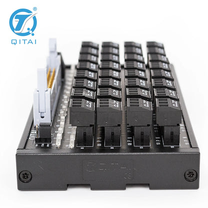 QMT089 32 Bit Input Output 3P/2P Terminal Block DC24V 1A PLC Module Connect With LED Light Remote Control