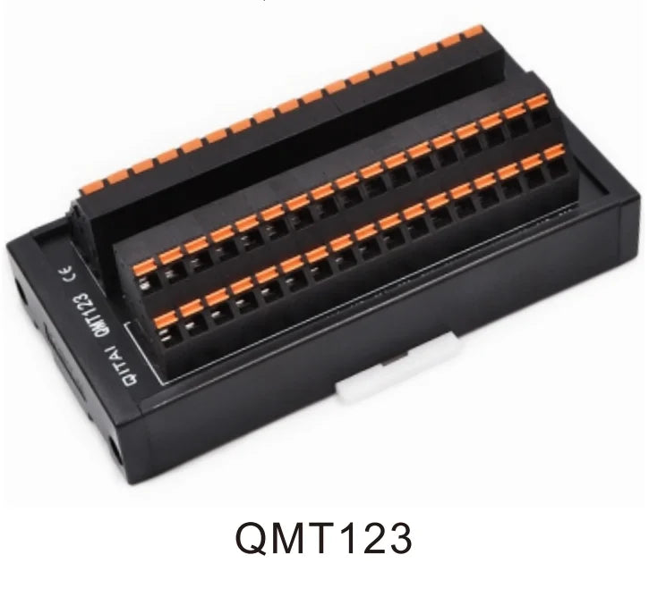 QMT123  Spring Type Terminal Block Transfer Two-layer Independence 34 Bit European Quick-connect Terminal