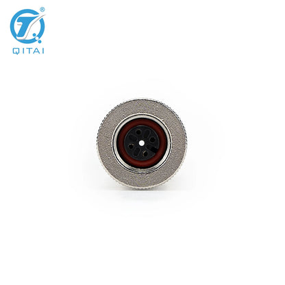 M12-MO4A-2 Power Connectors M12 Male 4Pin Straight Plug A-Coded Screw Connection Unshielded 4 Contacts Connector