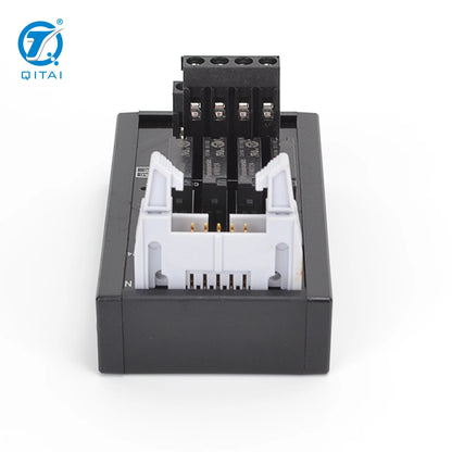 QMY401 Electric SSR Intermediate Relay Converter Module QMY401 4-Pole DC24V 4 8 16 32 Channel PLC 1A Screw Connection Brass