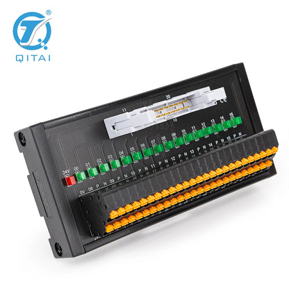 QMT185  Spring Type Terminal Block PNP Input/output Safe Reliable European Quick-connect Terminals with LED Light