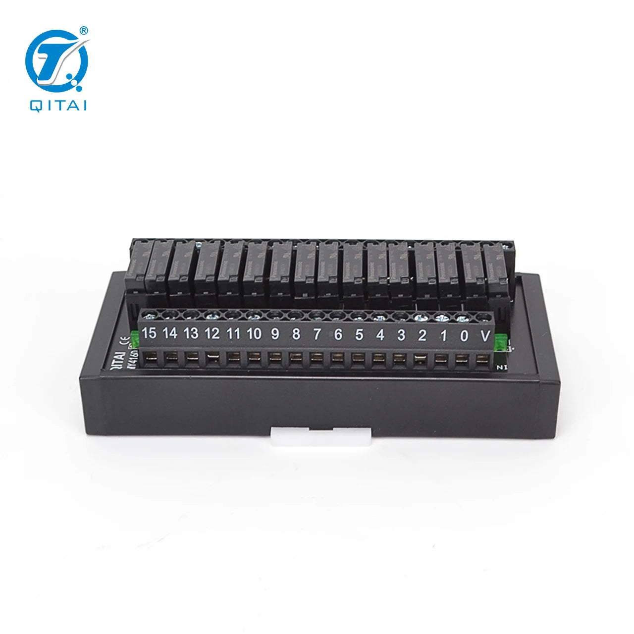 QMY416D PLC Wiring Terminal Blocks Modules Input Output DC24V 7.5mA Relay Module 4 8 16 32 Channel PLC Terminal Block