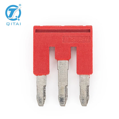 FBS 3-6 Plug-In Din Rail Terminal Block Central Fixed Bridge Screw Bridge Screw Terminal Block Plugging Jumper