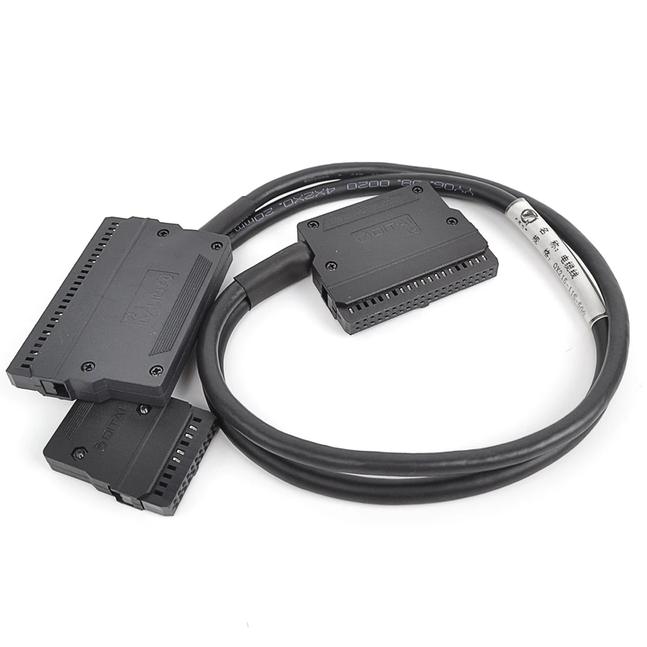 QITAI QX215-11-500 20P 4-Conductor Copper MIL Cable AWG28 Terminal Block Connection I/O PLC