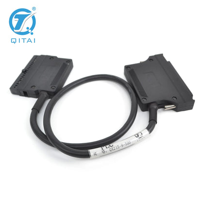 QITAI QX215-9-500 AWG28 4-Conductor Copper MIL Cable CJ1 CJ2 Terminal Block Connection I/O PLC Control