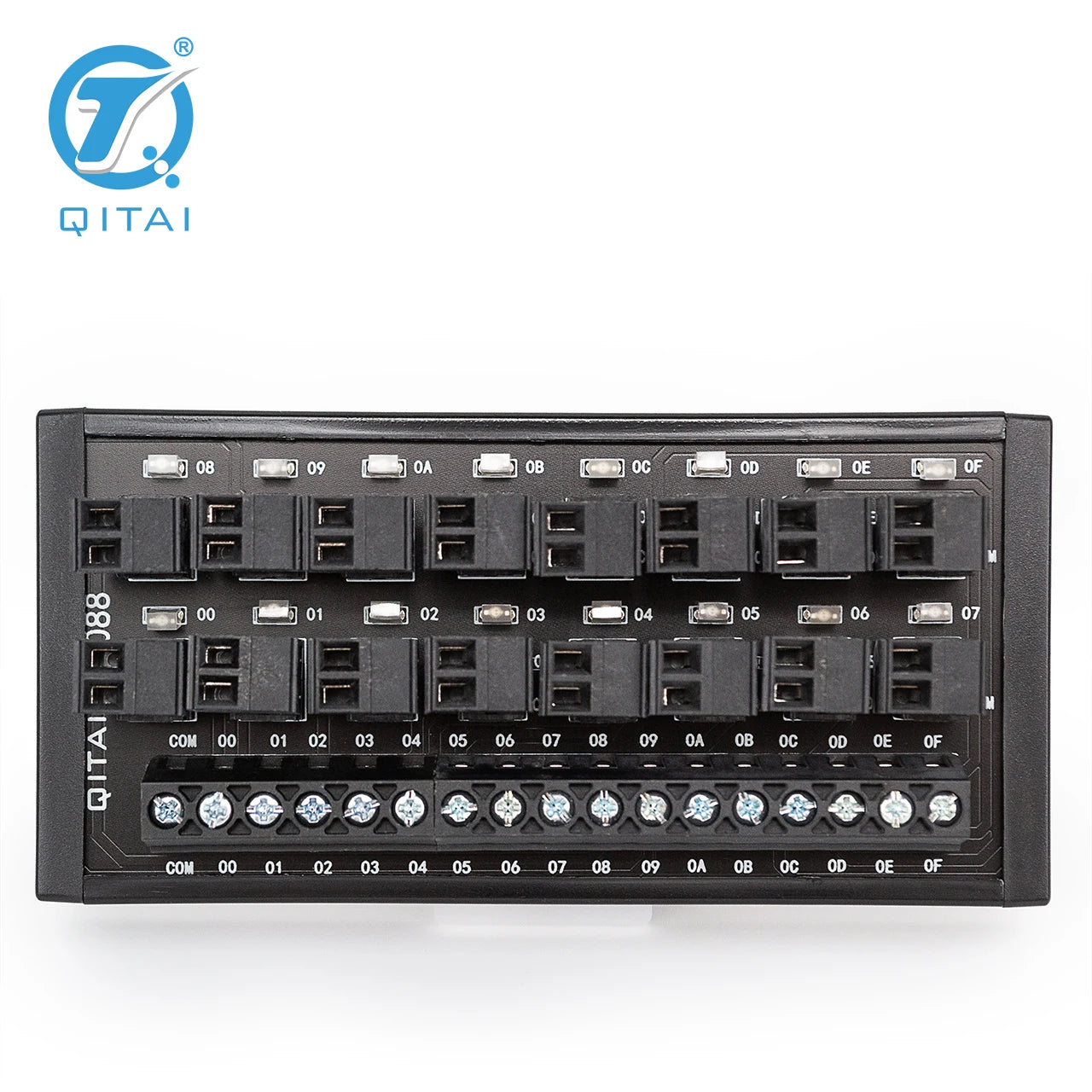 QMT088   16 Bit Output Terminal Block DC24V 1A PLC Module Connect With LED Light Remote Control