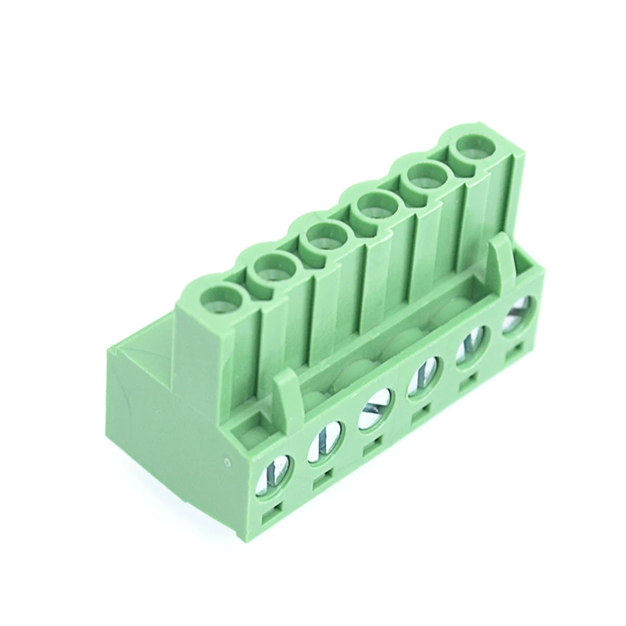 QPV-500-6P  PCB 300V 15A 5.0mm Pitch Wire Male Plug-In Terminal Block Connector Rated Terminal Block