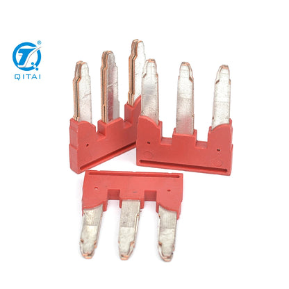 FBS 3-10 Plug-In Terminal Blocks Central Fixed Bridge Components for Din Rail Jumpers