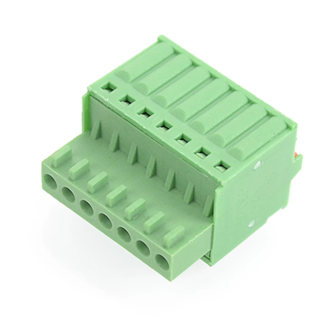QPL-250-7P 2.5mm Pitch 7P 300v 10A Green High Strength Spring Wire Strong Shock Resistance QPL Series Plug PCB Terminal Blocks