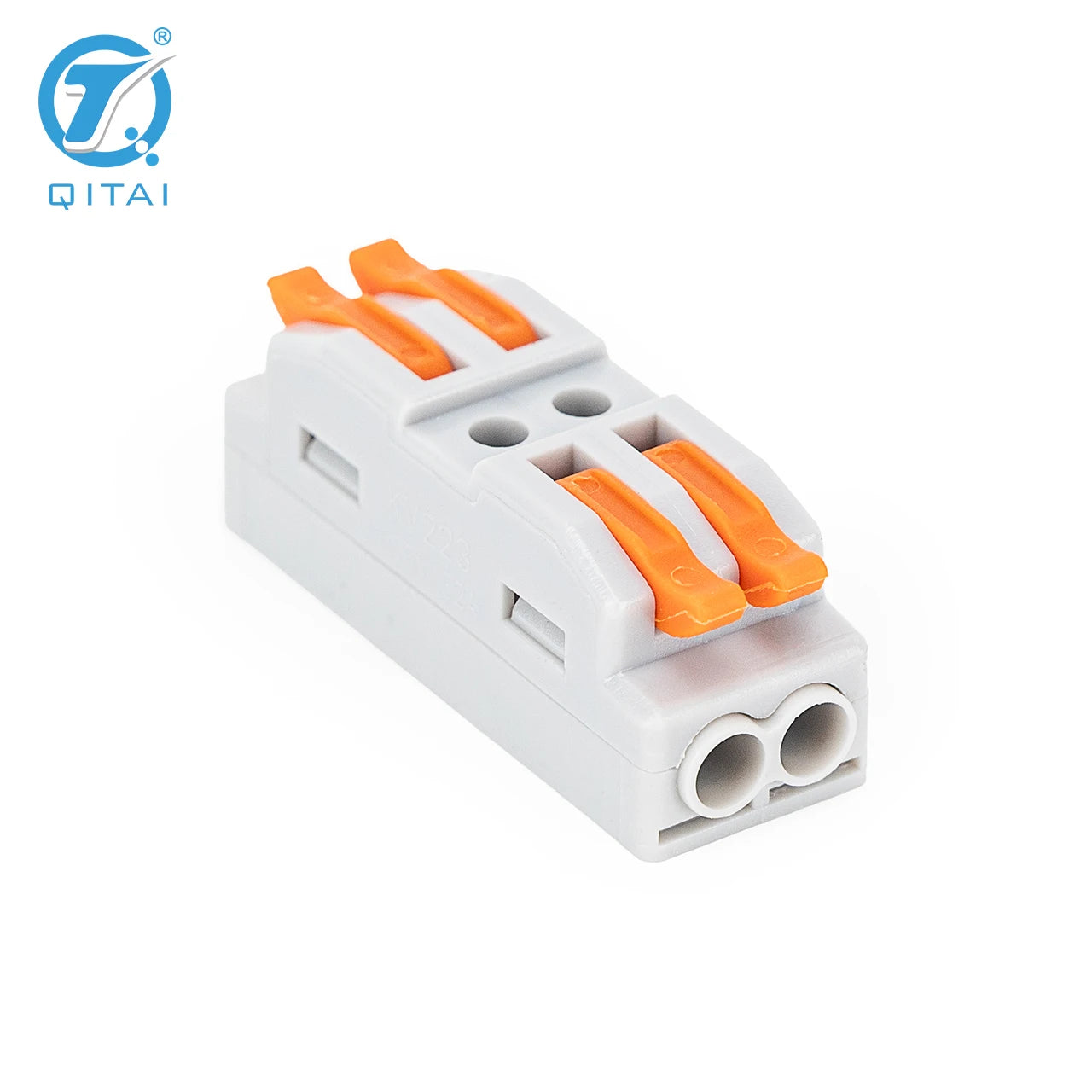 KV233-500-2P  250V 32A Push-in Quick-Connect Tool-Free Push-in Press-in Terminal Blocks