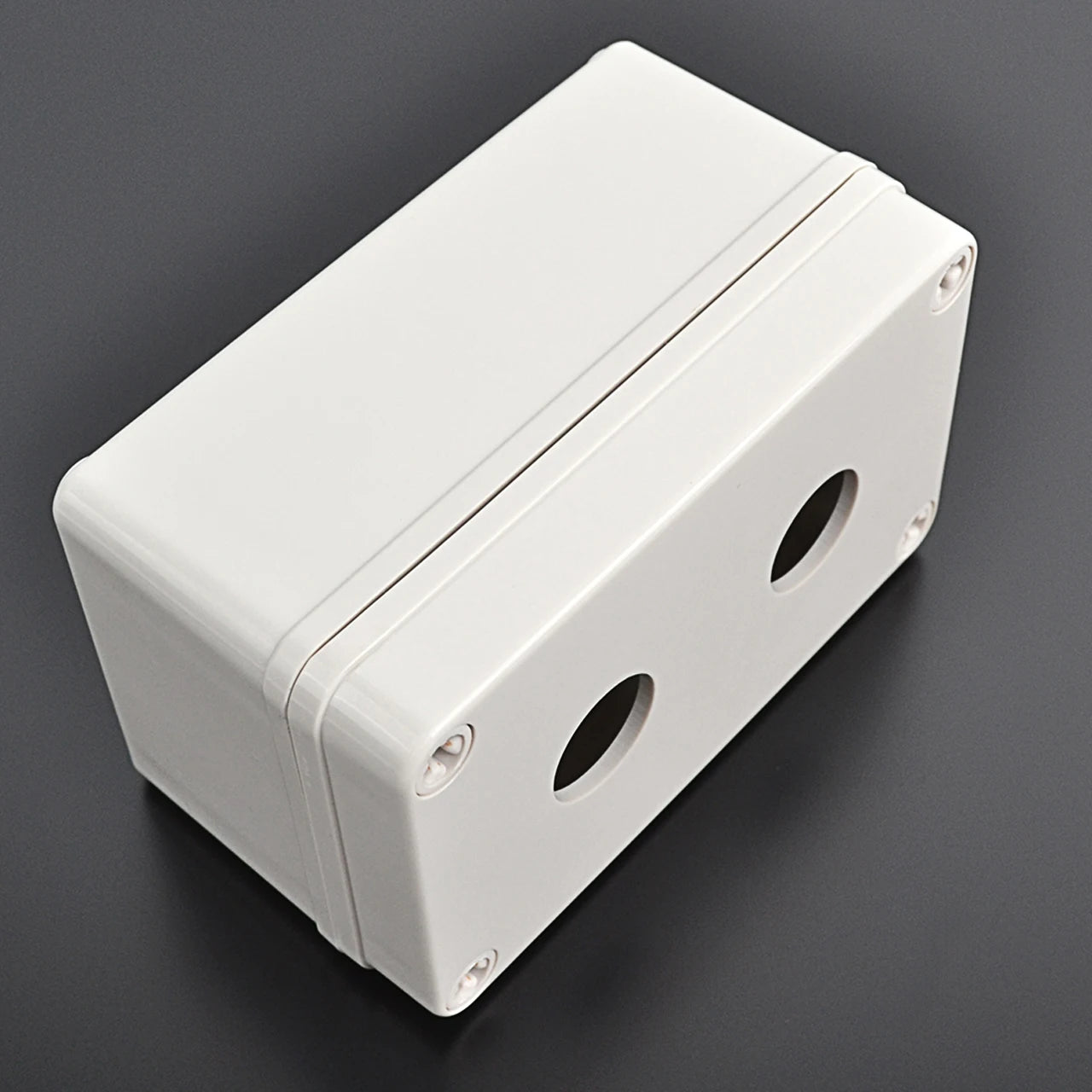 TJ-0813-K2 2-hole Push-button Junction Box IP66 Waterproof Plastic Enclosure  Box ABS 80*130*70MM