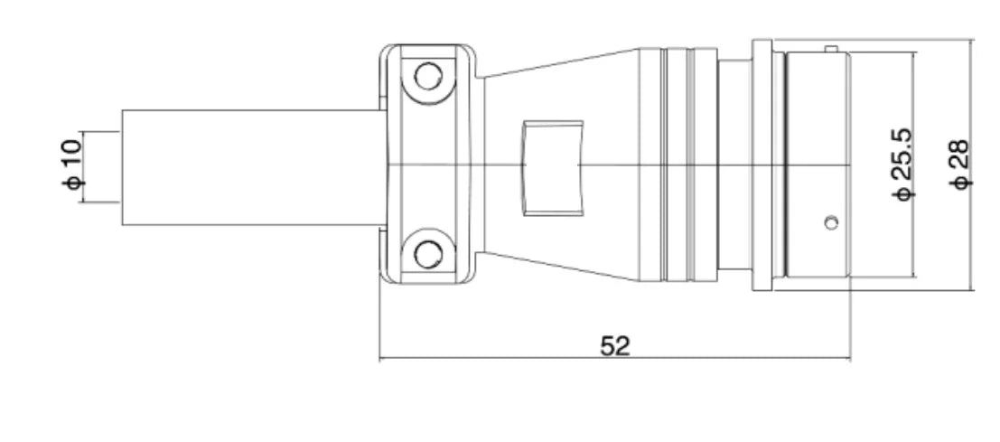 PT24-19K  24MM Professional Aviation Wire Connectors Manufacturer CNC Electrical Equipment 6/10/12/19 Pin Waterproof Connector