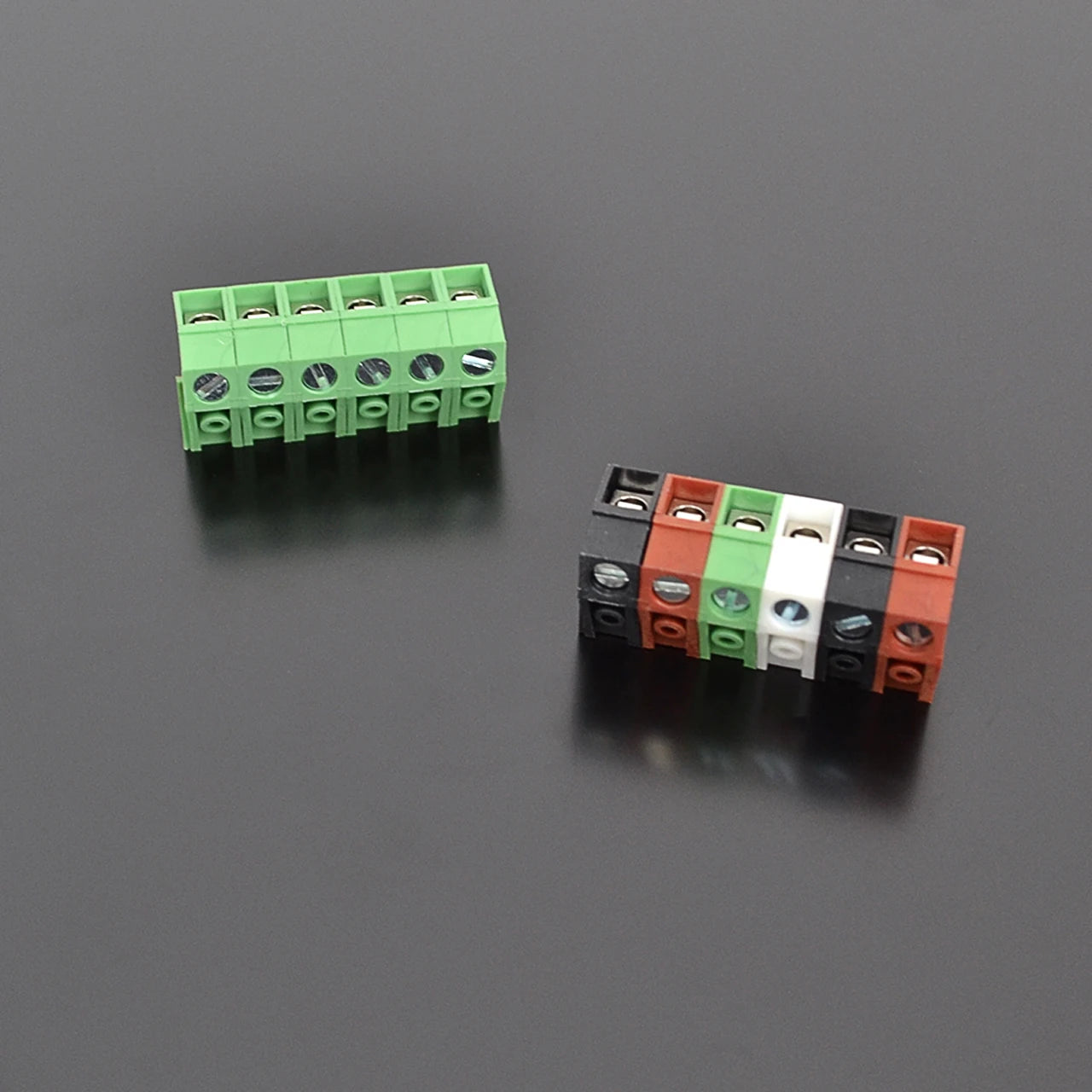 QPW-500-6P 5mm Pitch 6P 300V 10A High Strength Spring Wire Strong Shock Resistance Plug Connector Terminal Blocks PCB