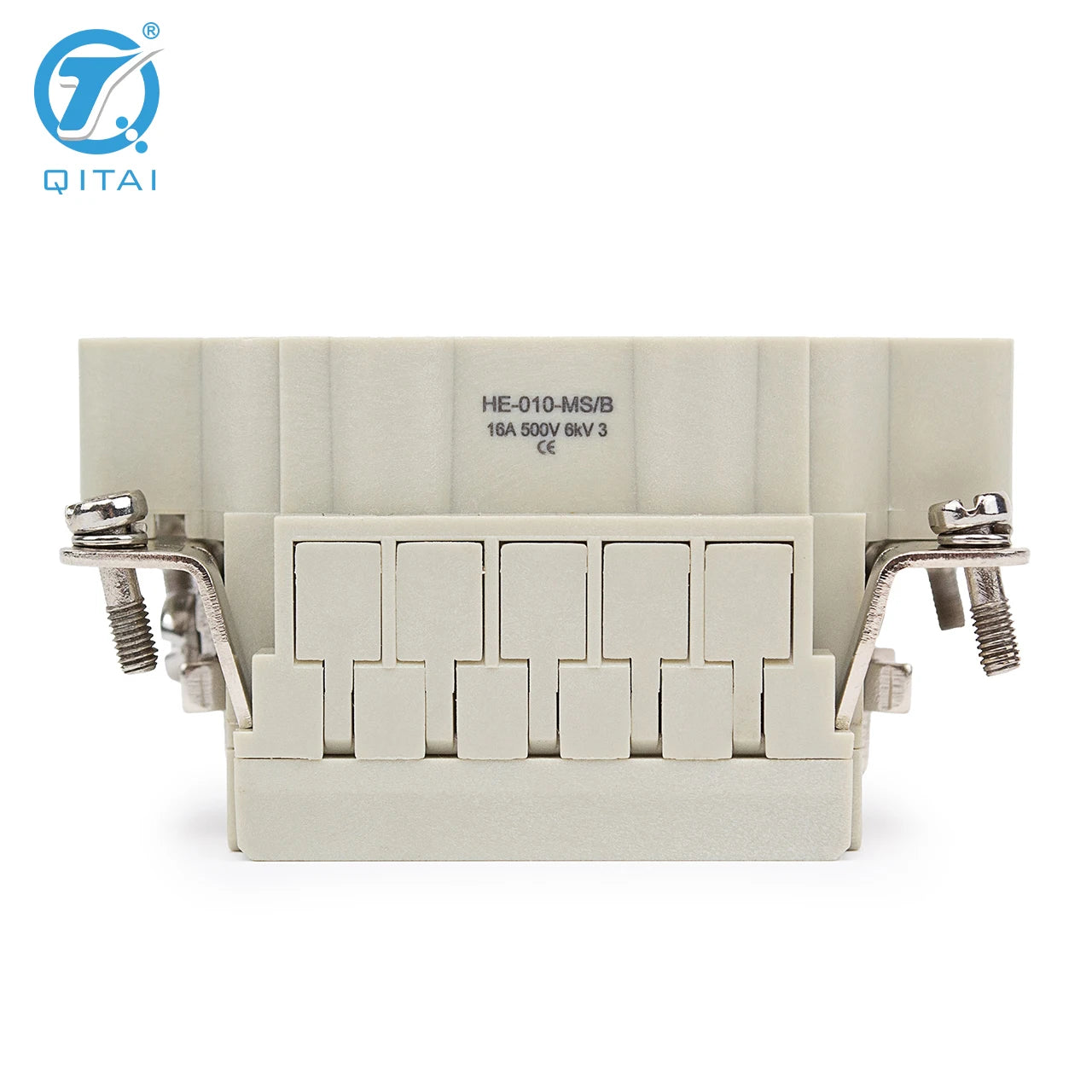 HE-010-MS  16A 500V  DC Power Connector Type and Male  Plug Compact Series Heavy Duty Connector Crimp Terminal Male Insert