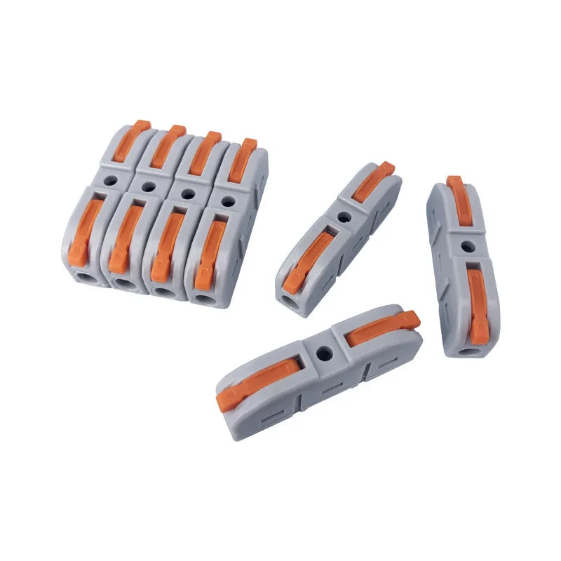 KV211 Easy Insstall Single Pole 1P 250V 32A LED Light Wiring Quick Press Connectors Quick-insert Push-type Terminals Connectors