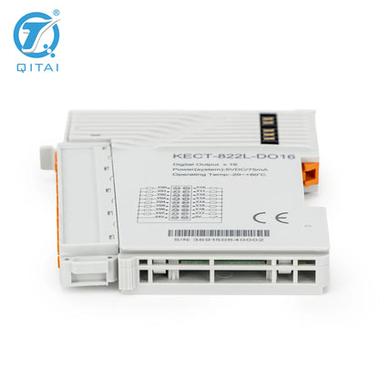 KECT-822L-DO16SL PLC IO System 16-channel Digital Output Module I/O Programmer NPN Digital Input EtherCAT IO-Link Network