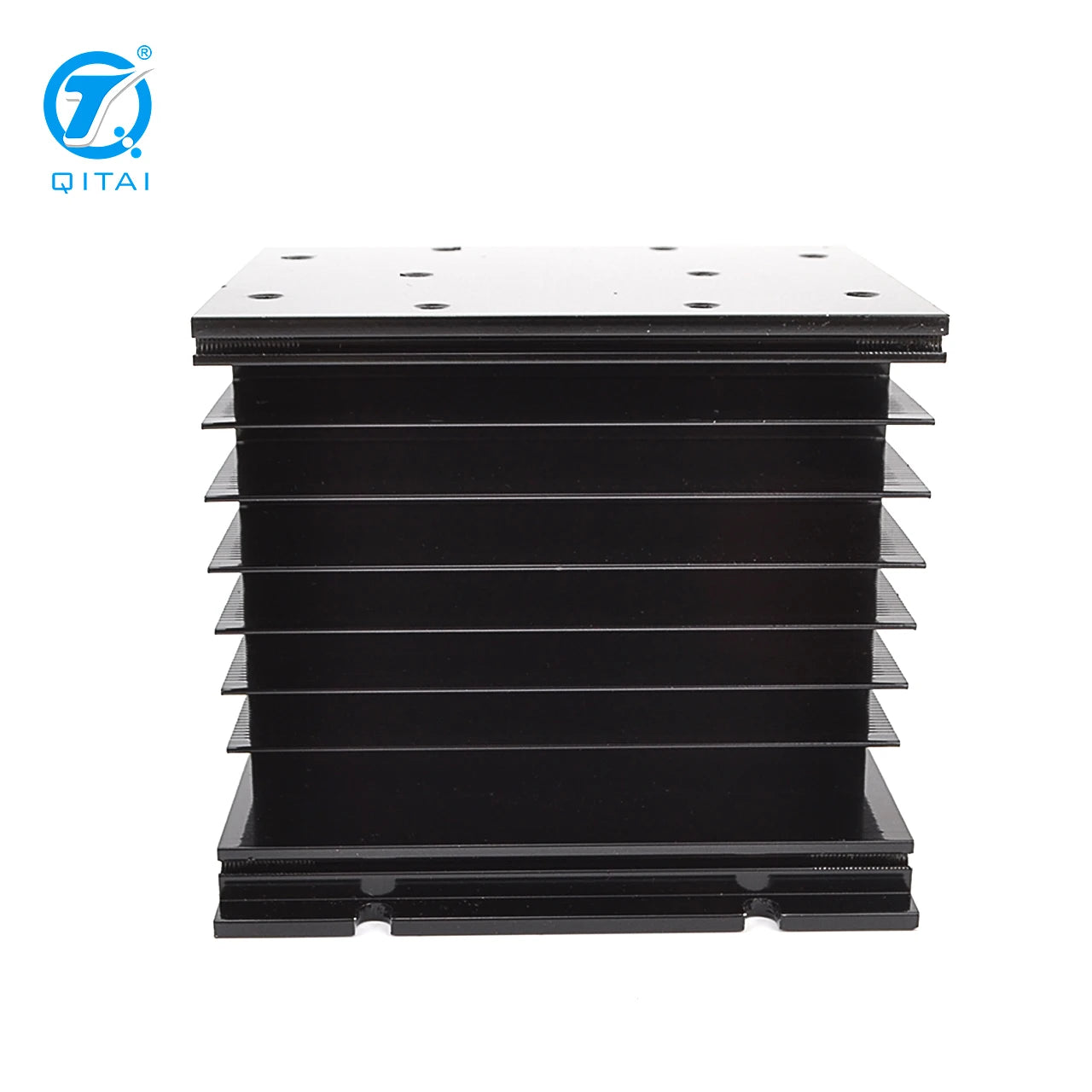 QHS-D100 50mm Aluminum Heat Sink Heatsinks for Single Phase SSR Solid State Relay