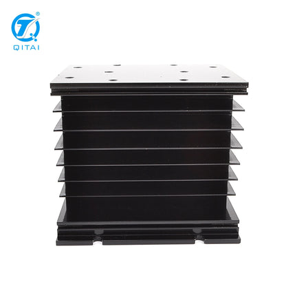QHS-D100 50mm Aluminum Heat Sink Heatsinks for Single Phase SSR Solid State Relay