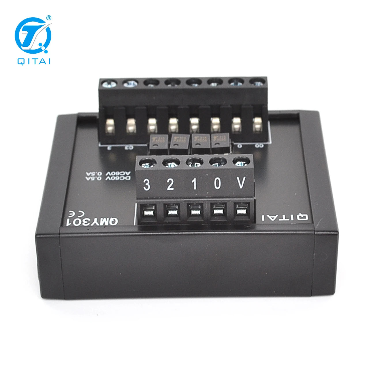 QMY301 Solid State Relay Module Automotive 6-Pole NPN/PNP Control Output 60V Current 0.5A Terminal Block Module Voltage 12-60/DC