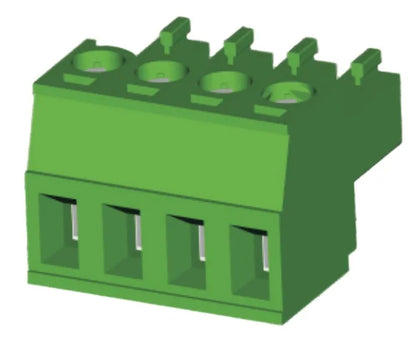 QPV-350 3.50mm Pitch 2-24P 300v 10A M2.0 Screw Green High Strength QPV Series Plug PCB Terminal Blocks