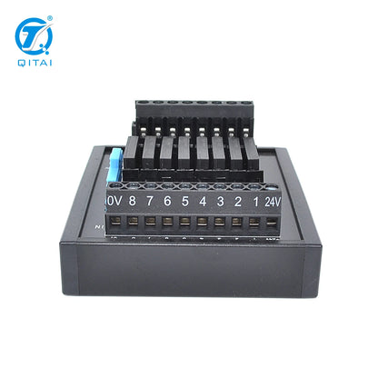 QMY505 DC24V Solid State Relay Terminal Block 8 SSR 2.7A  60V Output MOS 1a Solid State Relay Module 8 Channel