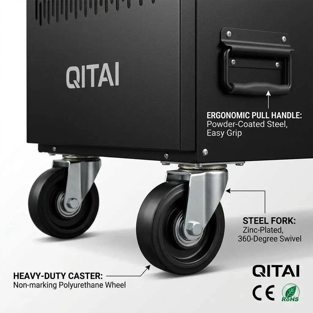Integrated Compressor Cooling Industrial Air Conditioner 1 2 3 HP High Airflow Mobile Portable Cooler for Commercial Factory Use