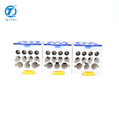 QFJ250A Single-Pole Terminal Junction Box 250A Power Distribution Block with Screw Terminals for Automotive Use