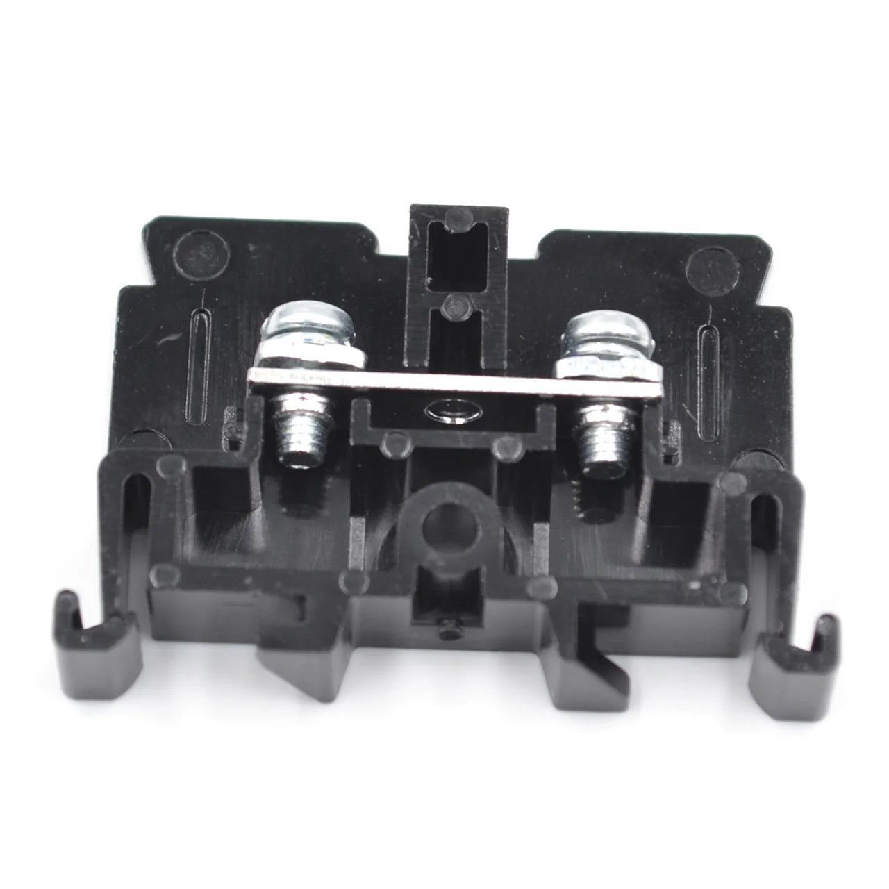 QUTD-10 660V 15A 0.75-1.5mm² TBR-10 2-Contacts Din Rail  Cassette Terminal Blocks Brass Conductor Combined Rail Mounted
