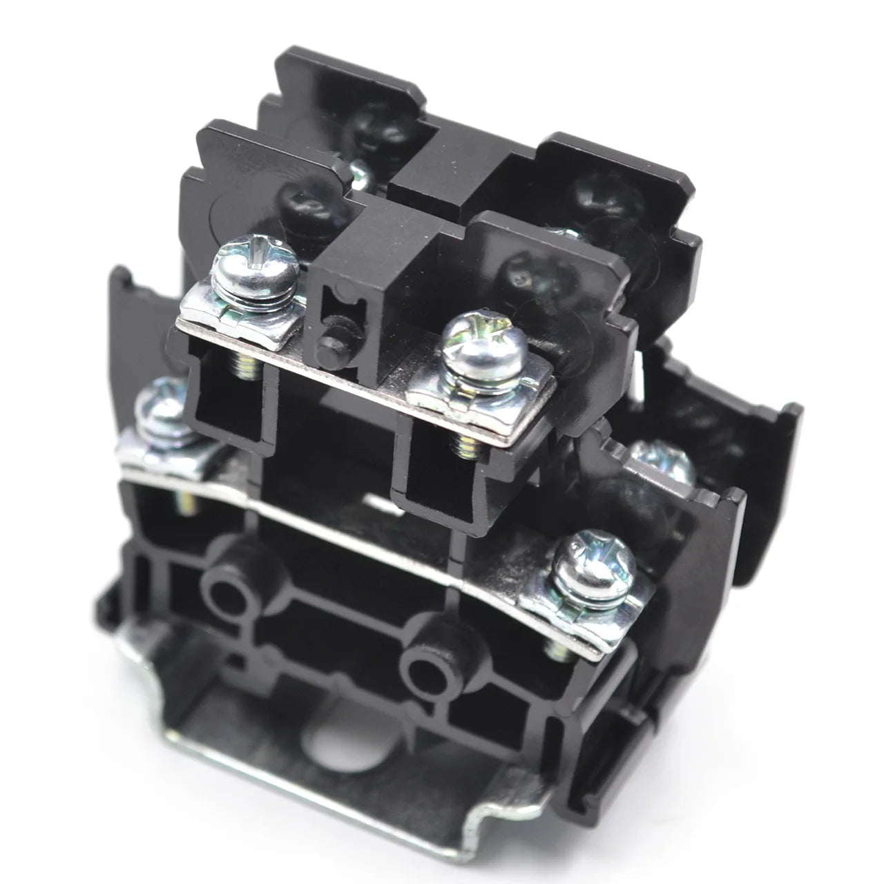 QUTD-24/2-2 660V 24A Double Deck Screw Terminal Blocks Ce Certification 2.5mm2 Wire Connector PA66 Brass Terminal Fuse Block
