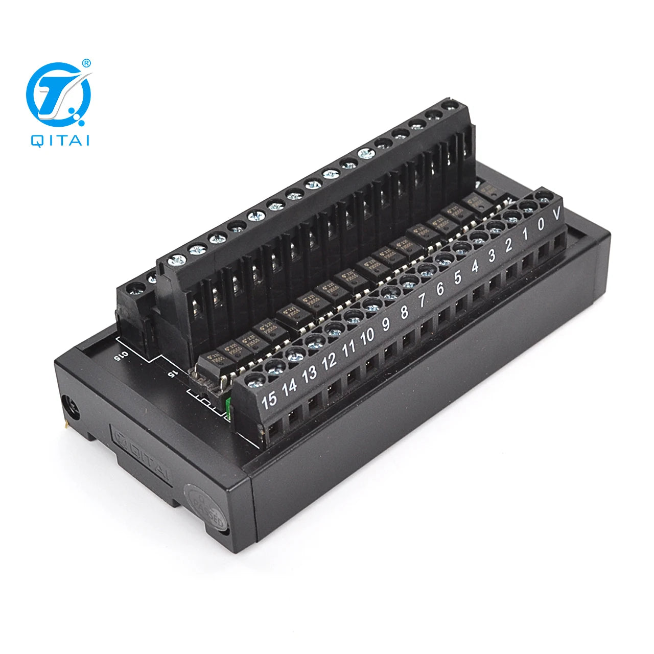 QMY304D Voltage 5V signal Conversion Isolation Terminal Block IO Protection 1kHz Optocoupler Solid State Relay Module