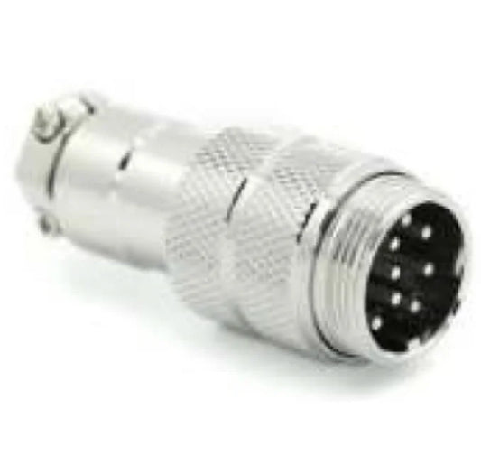 20M-9K 2P- 12P  Straight Backward Installed Plug a 250V Metal Circular Aviation Connector Waterproof for Aviation