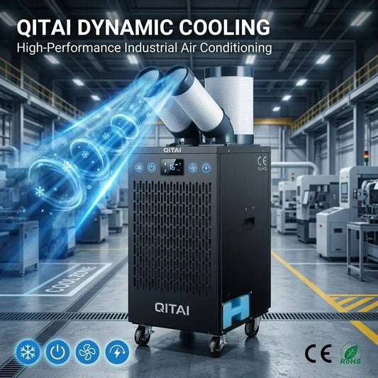 Powerful 2HP 3HP Industrial Portable Air Conditioner Integrated Commercial Spot Cooler for Factory Kitchen Workshop Warehouse