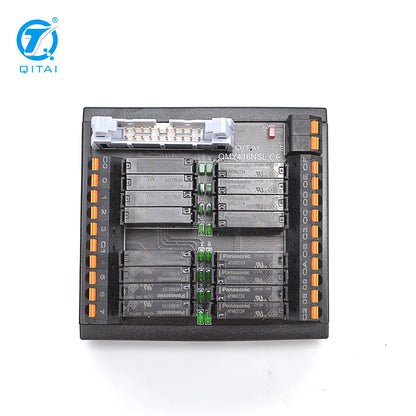 QMY416NSL Relay Module for Automation Control Wiring 5A DC24V  Converter Module 16-Channel PLC Terminal Block Spring Connection