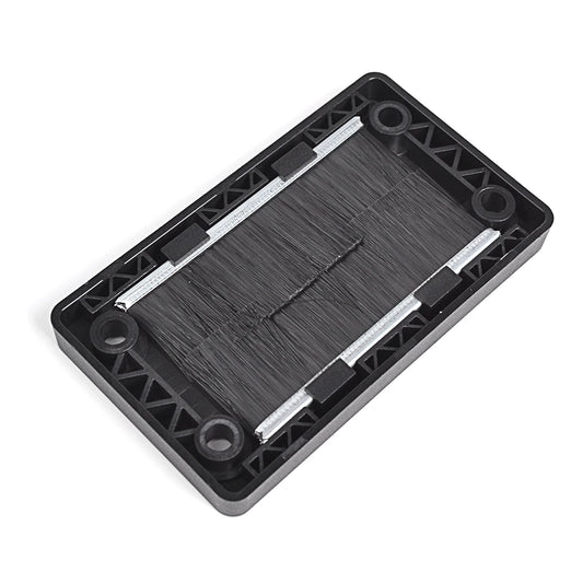 CES-BES-10  PA66  UL94 Cable Entry Systems Cable Management Plate Panel Wiring Accessories Frame with Brush